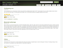 Tablet Screenshot of markcoveny.com